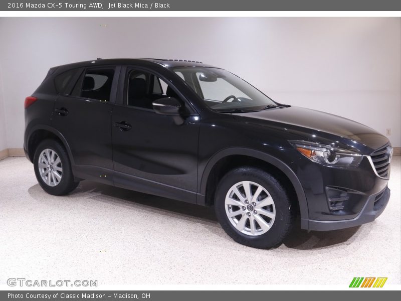 Jet Black Mica / Black 2016 Mazda CX-5 Touring AWD