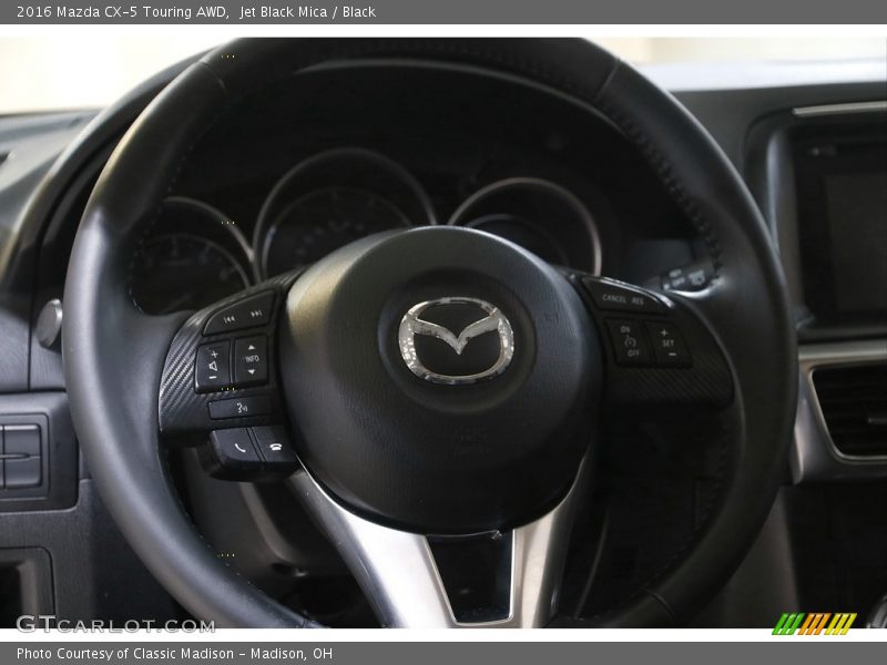 Jet Black Mica / Black 2016 Mazda CX-5 Touring AWD