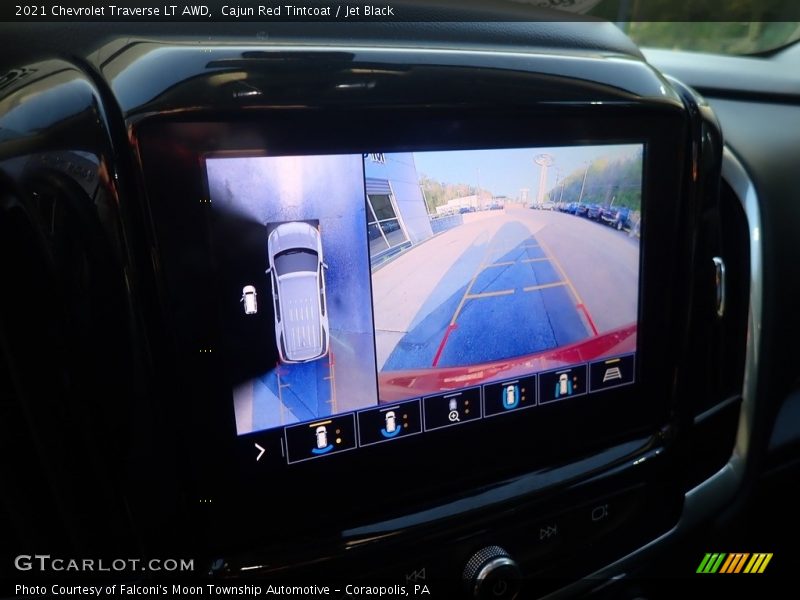 Cajun Red Tintcoat / Jet Black 2021 Chevrolet Traverse LT AWD