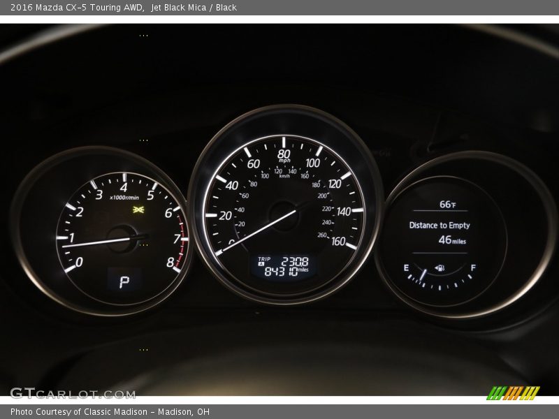 Jet Black Mica / Black 2016 Mazda CX-5 Touring AWD