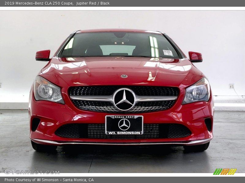 Jupiter Red / Black 2019 Mercedes-Benz CLA 250 Coupe