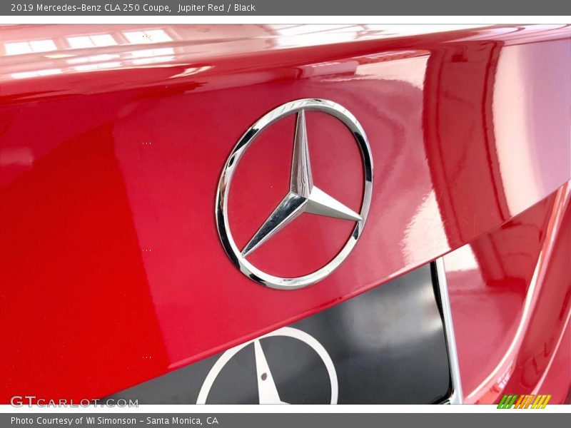 Jupiter Red / Black 2019 Mercedes-Benz CLA 250 Coupe