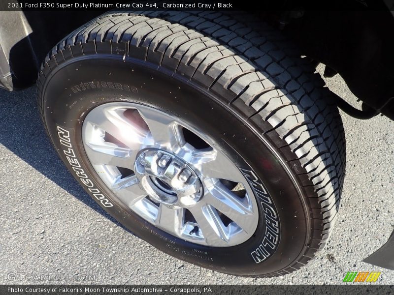 Carbonized Gray / Black 2021 Ford F350 Super Duty Platinum Crew Cab 4x4