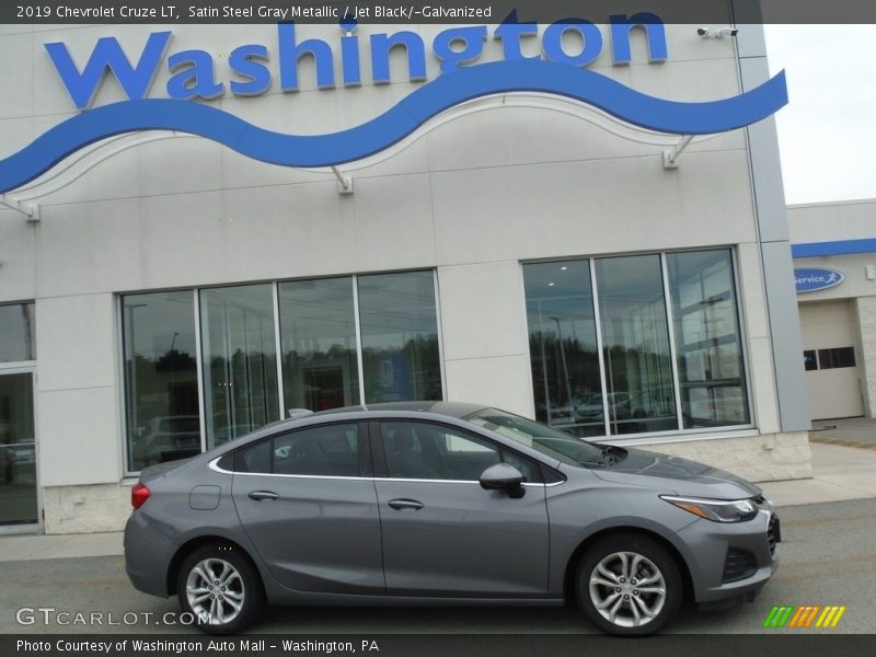 Satin Steel Gray Metallic / Jet Black/­Galvanized 2019 Chevrolet Cruze LT