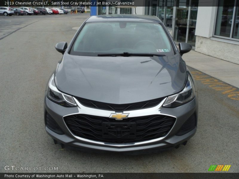 Satin Steel Gray Metallic / Jet Black/­Galvanized 2019 Chevrolet Cruze LT