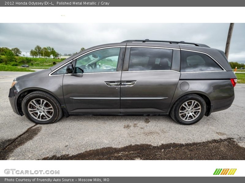 Polished Metal Metallic / Gray 2012 Honda Odyssey EX-L