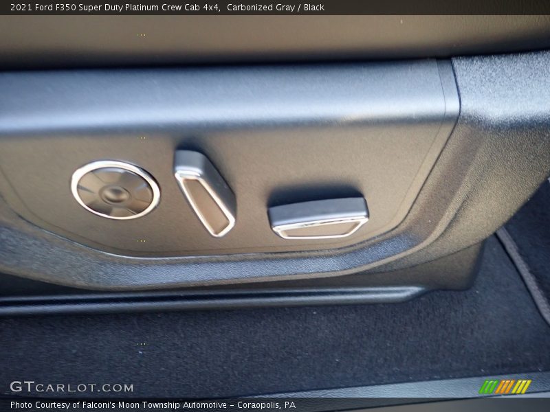 Carbonized Gray / Black 2021 Ford F350 Super Duty Platinum Crew Cab 4x4