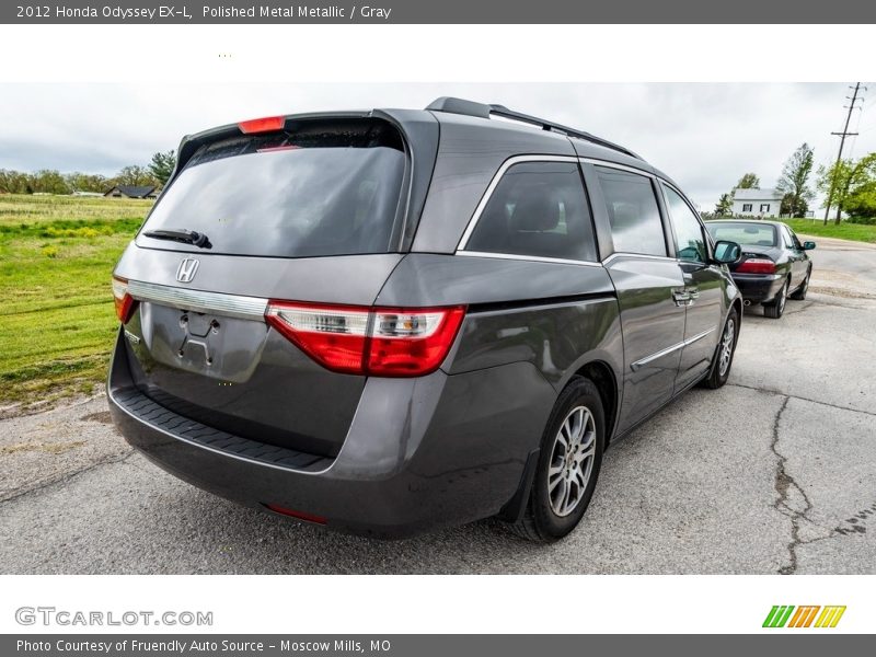 Polished Metal Metallic / Gray 2012 Honda Odyssey EX-L