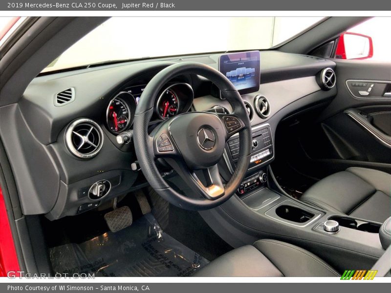 Jupiter Red / Black 2019 Mercedes-Benz CLA 250 Coupe