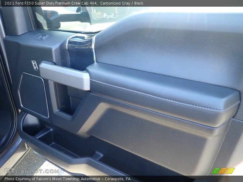 Carbonized Gray / Black 2021 Ford F350 Super Duty Platinum Crew Cab 4x4