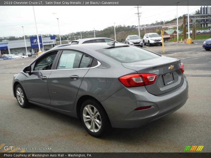Satin Steel Gray Metallic / Jet Black/­Galvanized 2019 Chevrolet Cruze LT