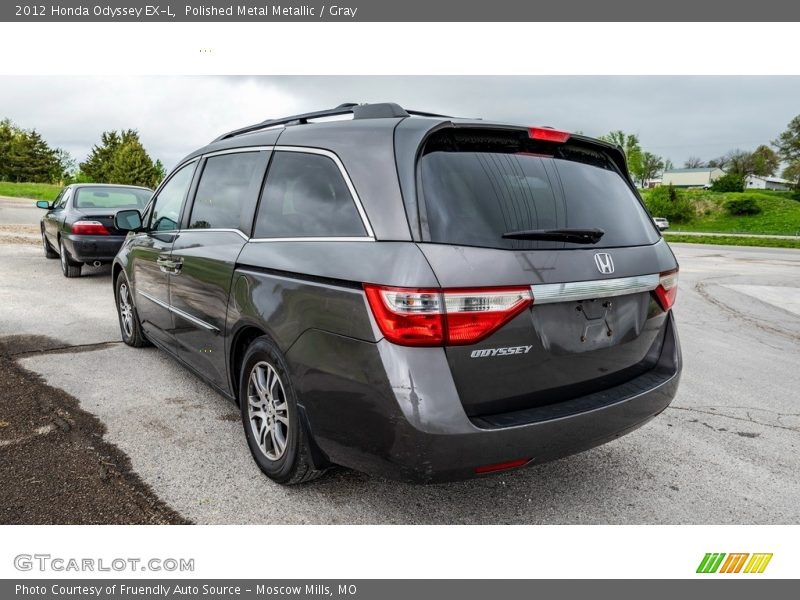 Polished Metal Metallic / Gray 2012 Honda Odyssey EX-L