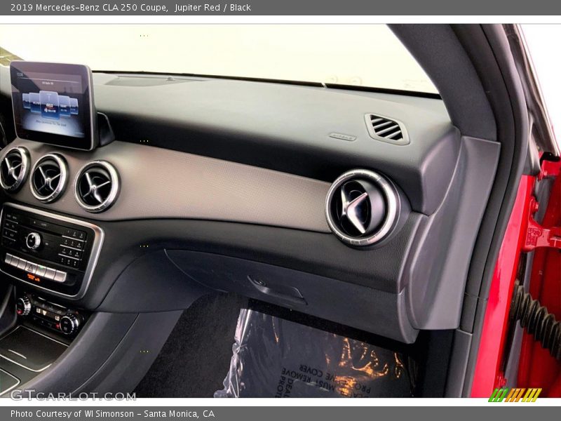 Jupiter Red / Black 2019 Mercedes-Benz CLA 250 Coupe