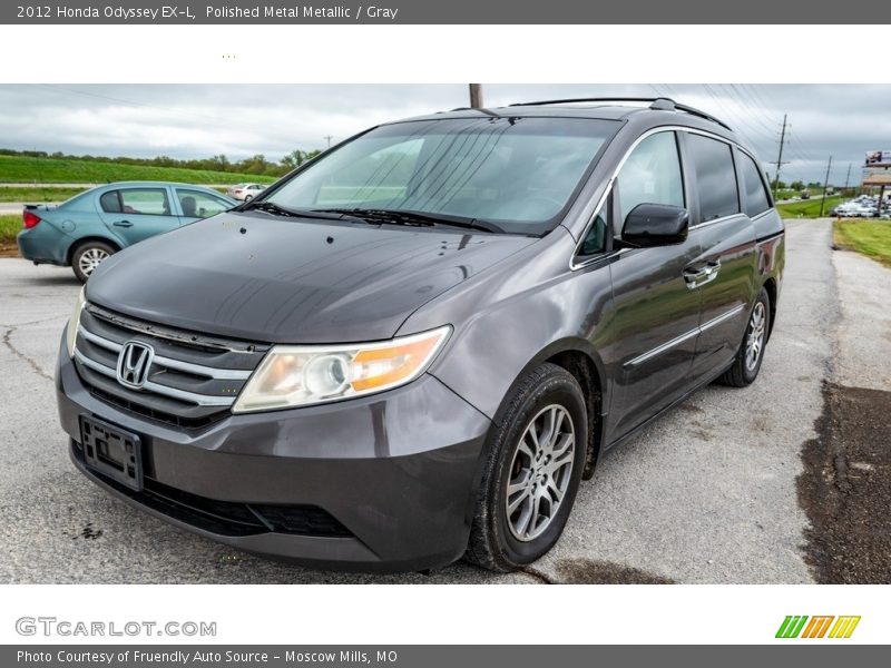 Polished Metal Metallic / Gray 2012 Honda Odyssey EX-L