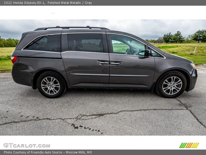 Polished Metal Metallic / Gray 2012 Honda Odyssey EX-L