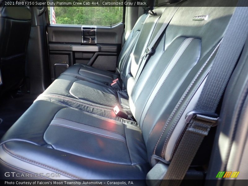 Carbonized Gray / Black 2021 Ford F350 Super Duty Platinum Crew Cab 4x4
