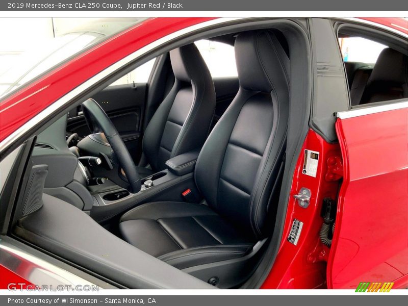 Jupiter Red / Black 2019 Mercedes-Benz CLA 250 Coupe