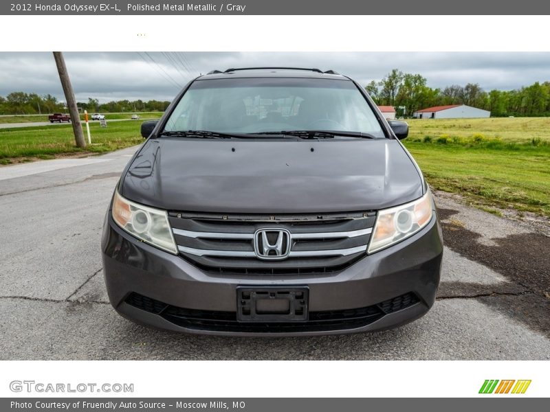 Polished Metal Metallic / Gray 2012 Honda Odyssey EX-L