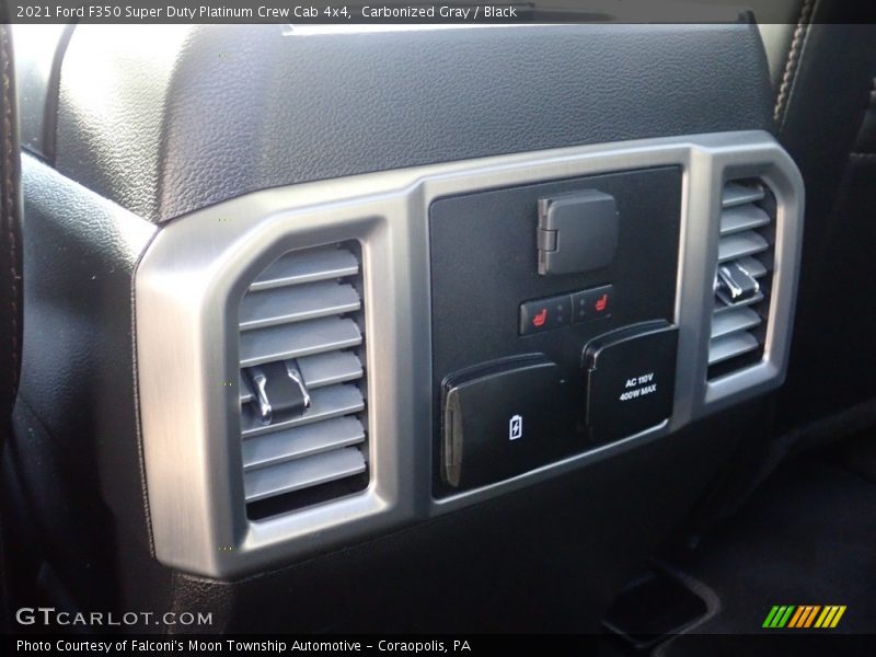 Carbonized Gray / Black 2021 Ford F350 Super Duty Platinum Crew Cab 4x4