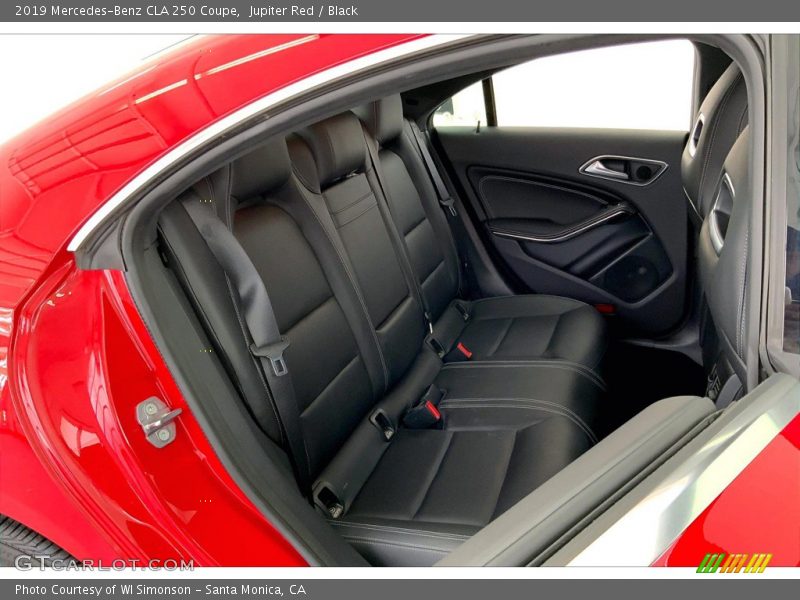 Jupiter Red / Black 2019 Mercedes-Benz CLA 250 Coupe