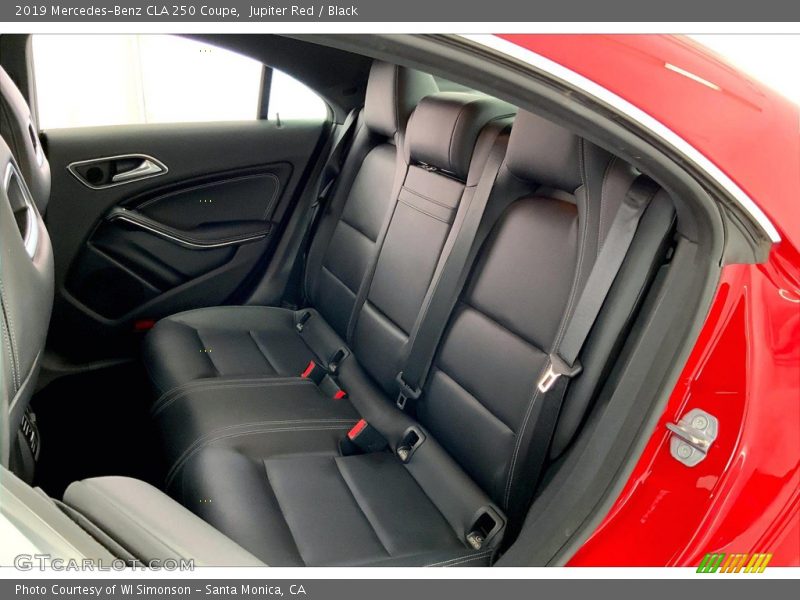 Jupiter Red / Black 2019 Mercedes-Benz CLA 250 Coupe