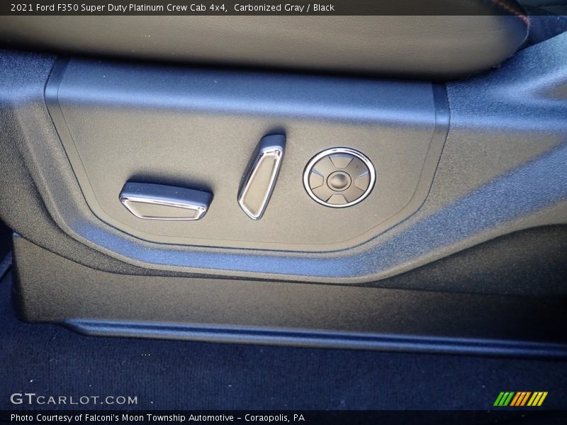 Carbonized Gray / Black 2021 Ford F350 Super Duty Platinum Crew Cab 4x4