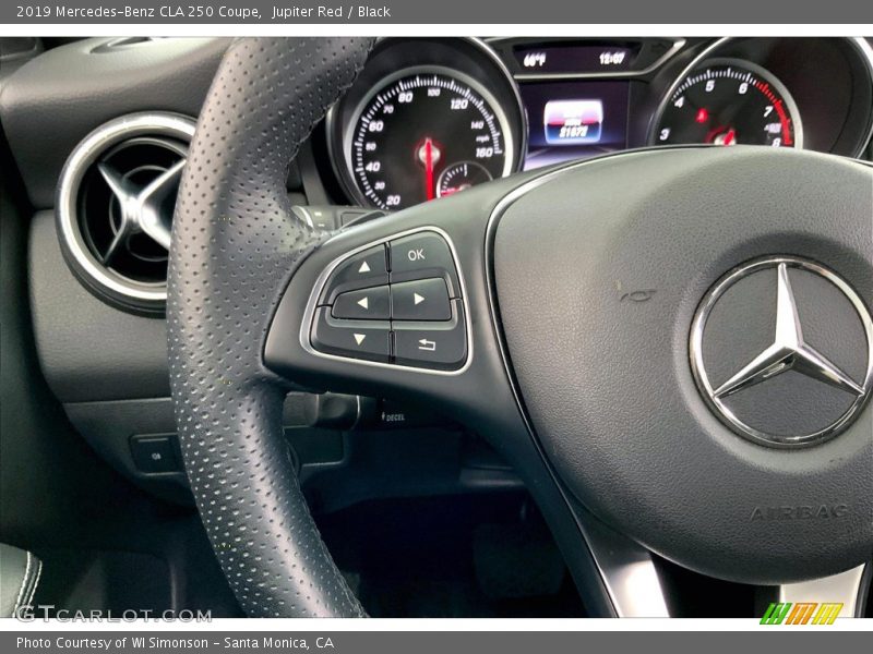 Jupiter Red / Black 2019 Mercedes-Benz CLA 250 Coupe