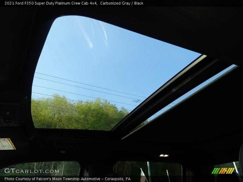 Carbonized Gray / Black 2021 Ford F350 Super Duty Platinum Crew Cab 4x4