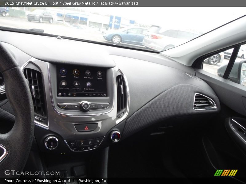 Satin Steel Gray Metallic / Jet Black/­Galvanized 2019 Chevrolet Cruze LT
