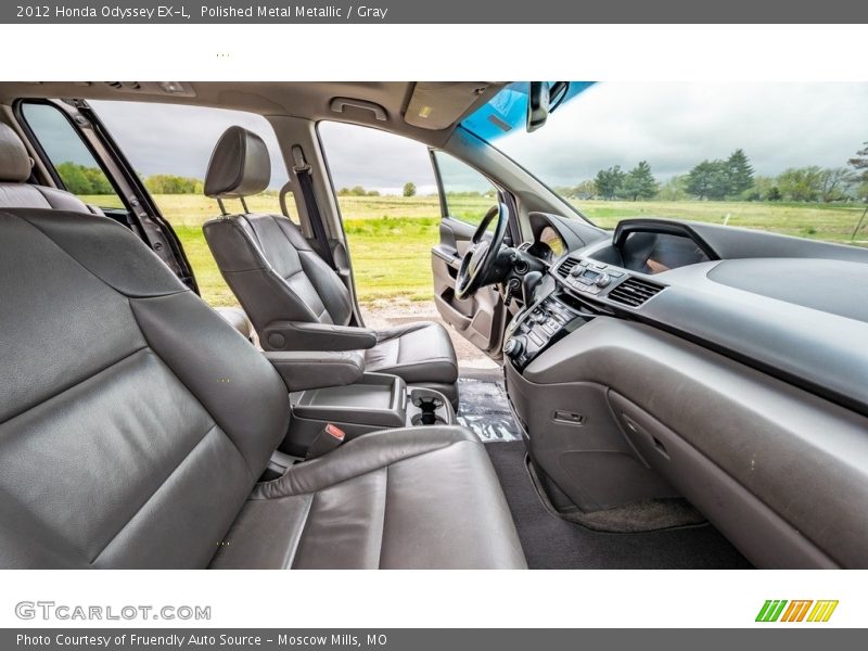 Polished Metal Metallic / Gray 2012 Honda Odyssey EX-L