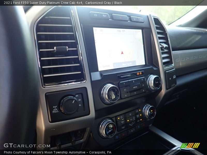 Carbonized Gray / Black 2021 Ford F350 Super Duty Platinum Crew Cab 4x4