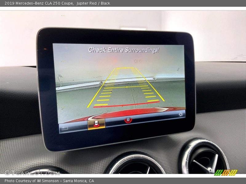 Jupiter Red / Black 2019 Mercedes-Benz CLA 250 Coupe