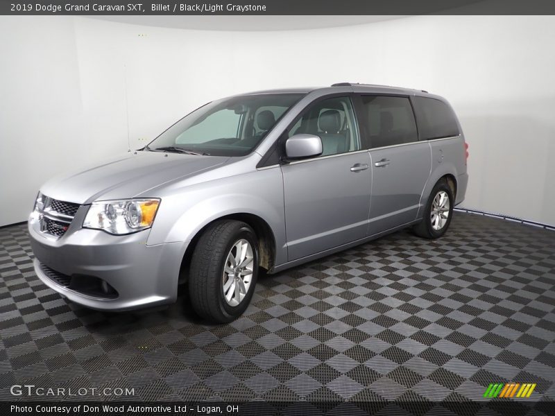 Billet / Black/Light Graystone 2019 Dodge Grand Caravan SXT