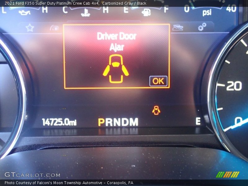 Carbonized Gray / Black 2021 Ford F350 Super Duty Platinum Crew Cab 4x4