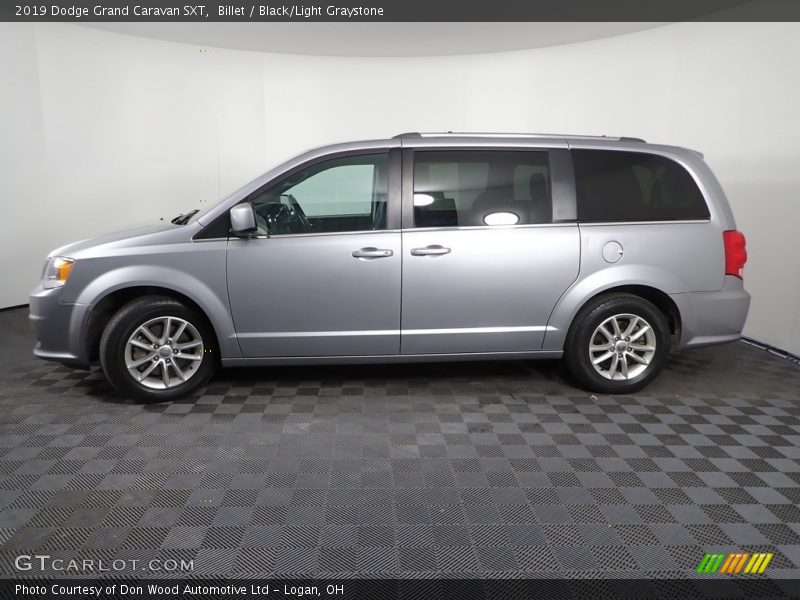 Billet / Black/Light Graystone 2019 Dodge Grand Caravan SXT