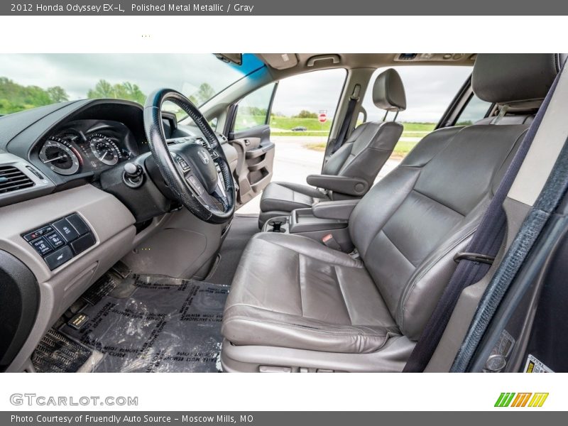 Polished Metal Metallic / Gray 2012 Honda Odyssey EX-L
