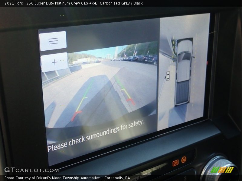 Carbonized Gray / Black 2021 Ford F350 Super Duty Platinum Crew Cab 4x4