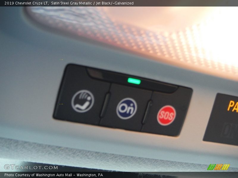 Satin Steel Gray Metallic / Jet Black/­Galvanized 2019 Chevrolet Cruze LT