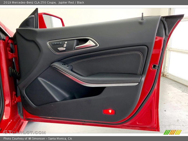 Jupiter Red / Black 2019 Mercedes-Benz CLA 250 Coupe
