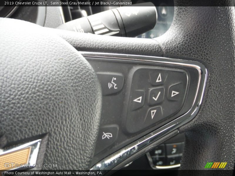 Satin Steel Gray Metallic / Jet Black/­Galvanized 2019 Chevrolet Cruze LT