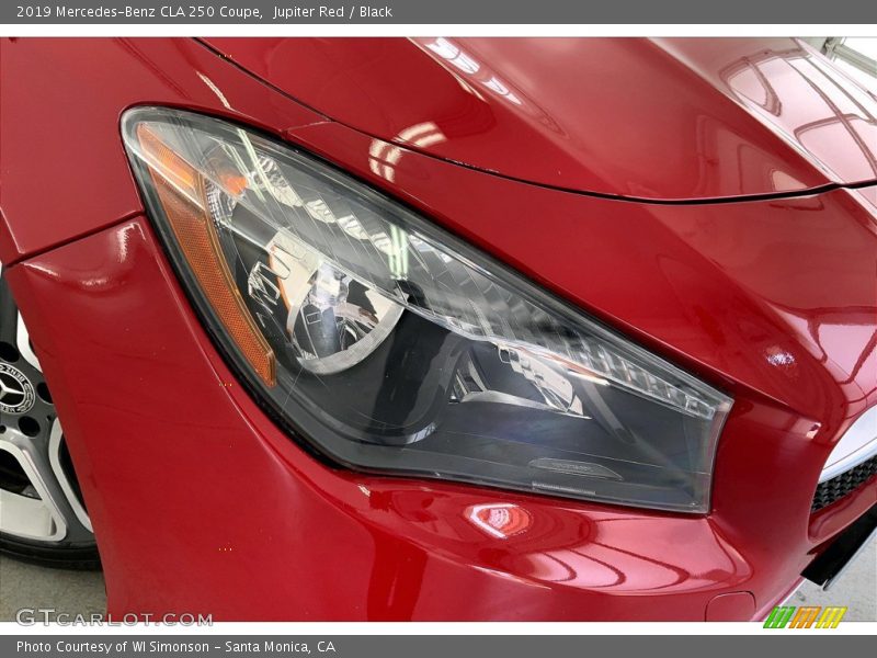 Jupiter Red / Black 2019 Mercedes-Benz CLA 250 Coupe