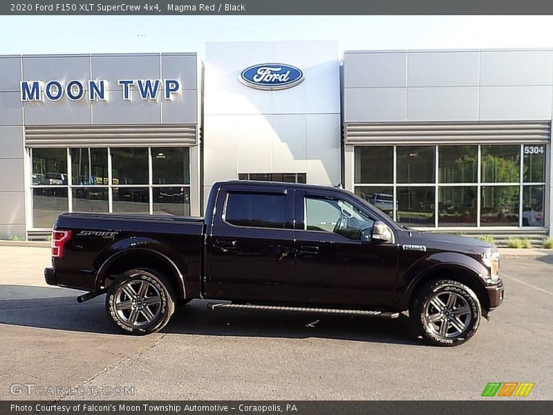 Magma Red / Black 2020 Ford F150 XLT SuperCrew 4x4