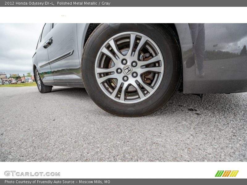 Polished Metal Metallic / Gray 2012 Honda Odyssey EX-L
