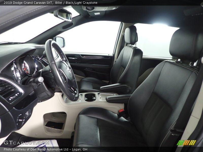 Billet / Black/Light Graystone 2019 Dodge Grand Caravan SXT