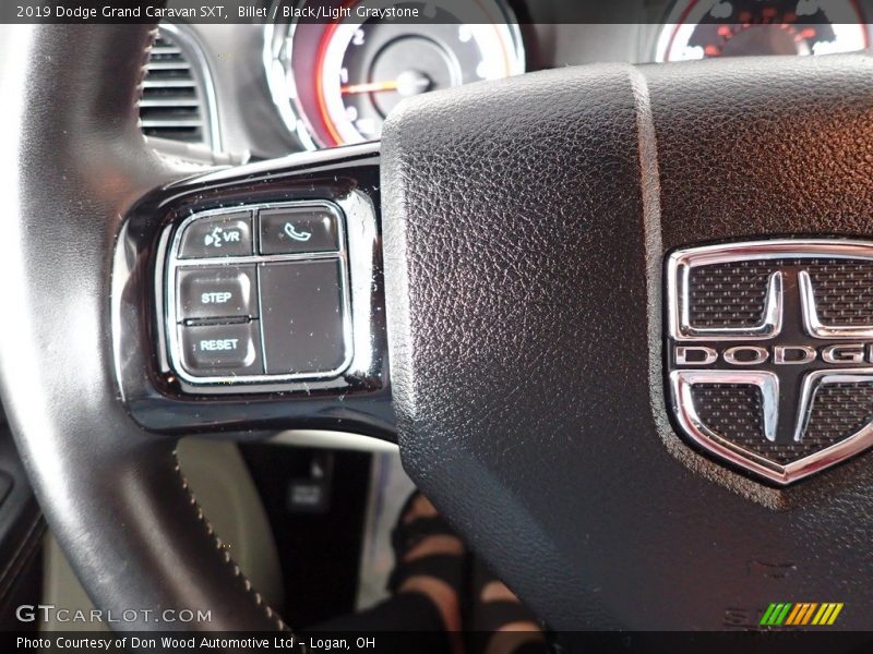 Billet / Black/Light Graystone 2019 Dodge Grand Caravan SXT
