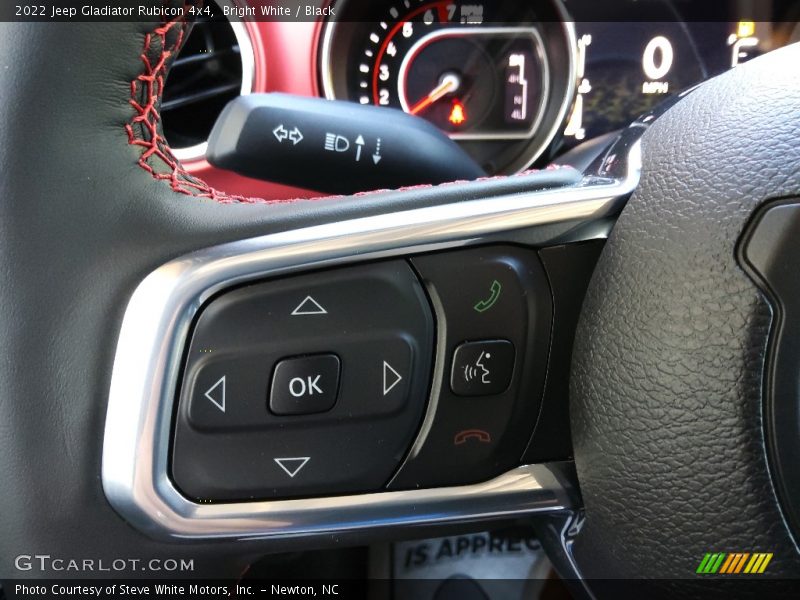 Bright White / Black 2022 Jeep Gladiator Rubicon 4x4