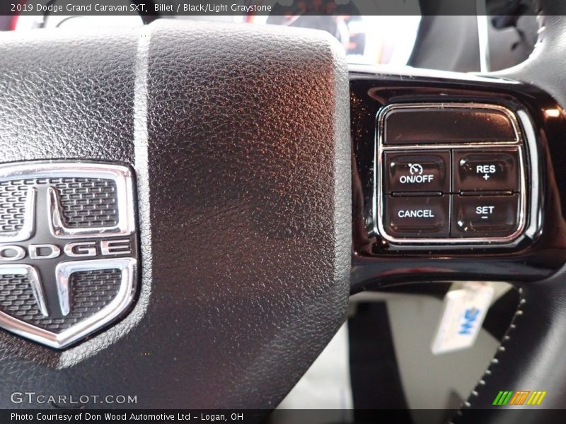 Billet / Black/Light Graystone 2019 Dodge Grand Caravan SXT