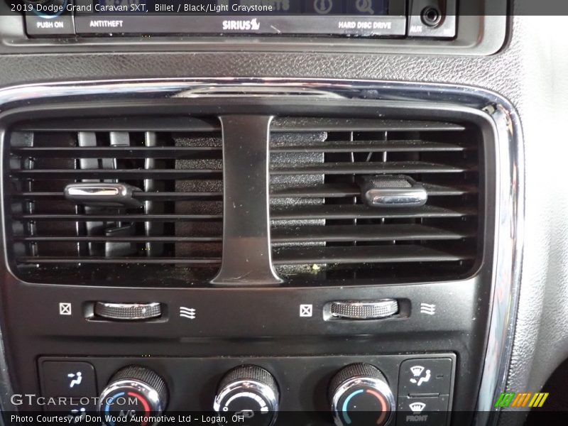 Billet / Black/Light Graystone 2019 Dodge Grand Caravan SXT