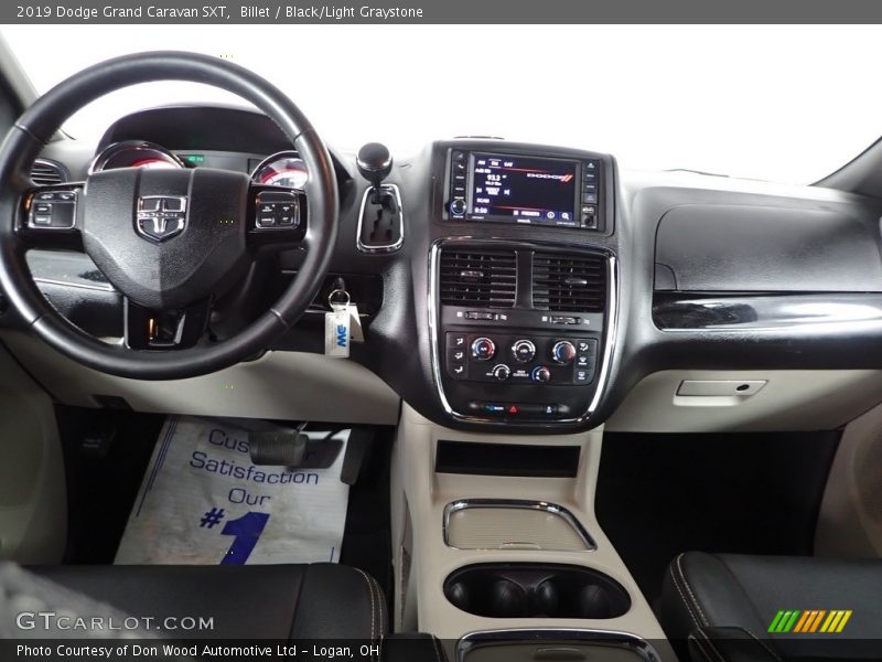 Billet / Black/Light Graystone 2019 Dodge Grand Caravan SXT