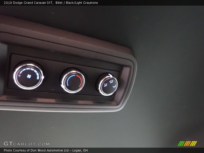 Billet / Black/Light Graystone 2019 Dodge Grand Caravan SXT